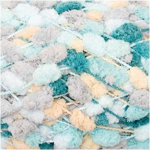 Rico Design Creative Pompon Print 200g türkis mix