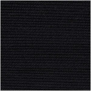 Rico Design Essentials Cotton dk 50g 120m schwarz