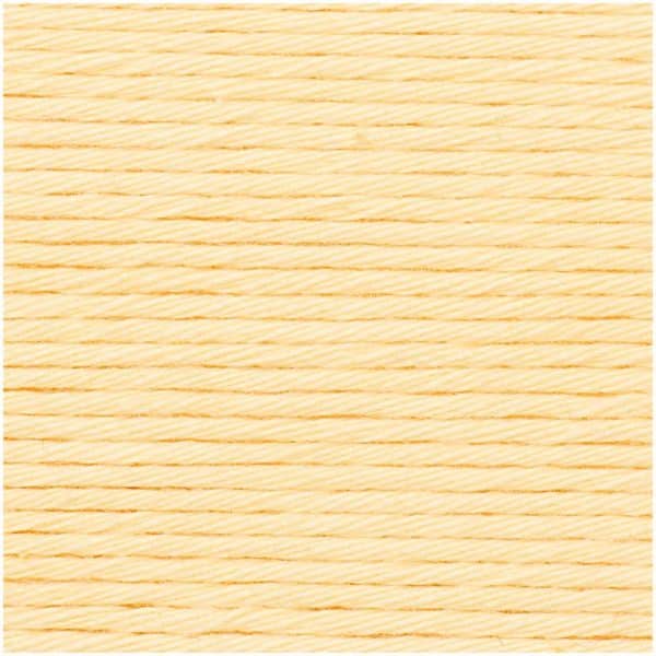 Rico Design Creative Cotton aran 50g 85m hellgelb