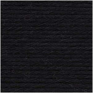 Rico Design Creative Cotton aran 50g 85m schwarz