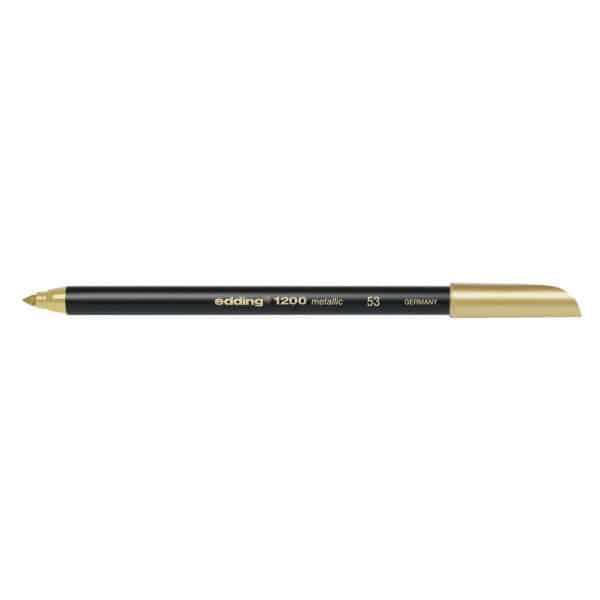 edding 1200 metallic colour pen gold