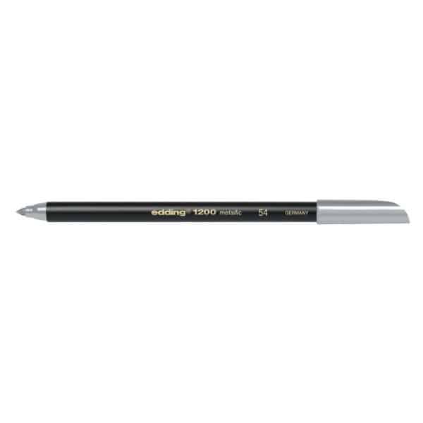 edding 1200 metallic colour pen silber