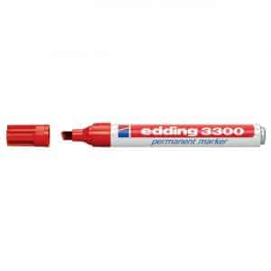 edding 3300 Permanentmarker rot 1