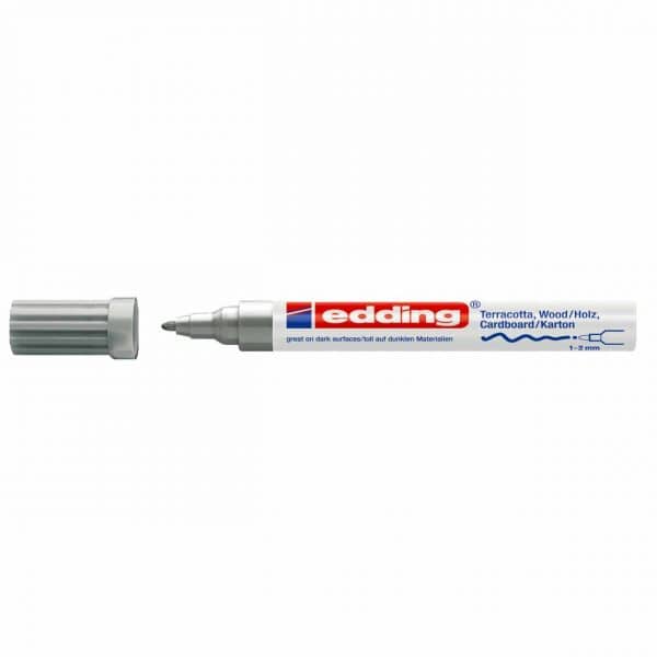 edding 4040 Dekomarker 1-2mm silber