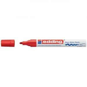 edding 750 Glanzlack-Marker 2-4mm rot