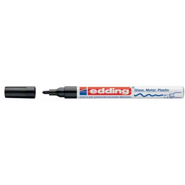 edding 751 Glanzlack-Marker 1-2mm schwarz