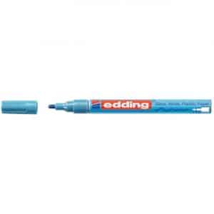 edding 751 Glanzmarker blau-metallic