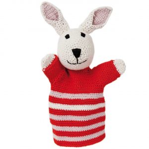 Rico Design Häkelset Handpuppe Hase Peter