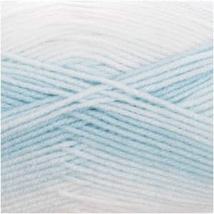 Rico Design Babywolle Print 50g 150m blau Mix