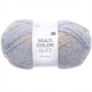 Rico Design Multicolor Glitz pastell Mix 50g 90m