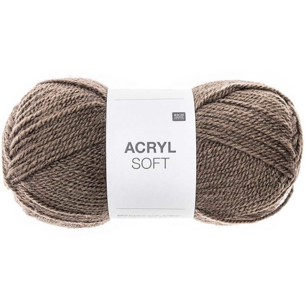 Rico Design Acryl Soft 50g 155m hellbraun