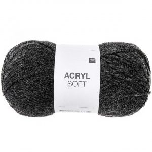 Rico Design Acryl Soft 50g 155m mittelgrau