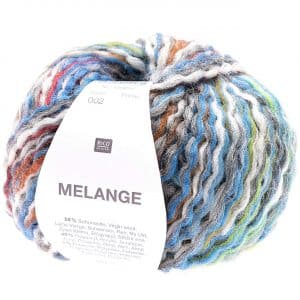 Rico Design Melange 50g 60m blau-grün Mix