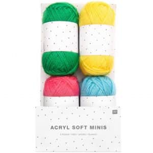 Rico Design Acryl Soft Minis bunt 4x25g