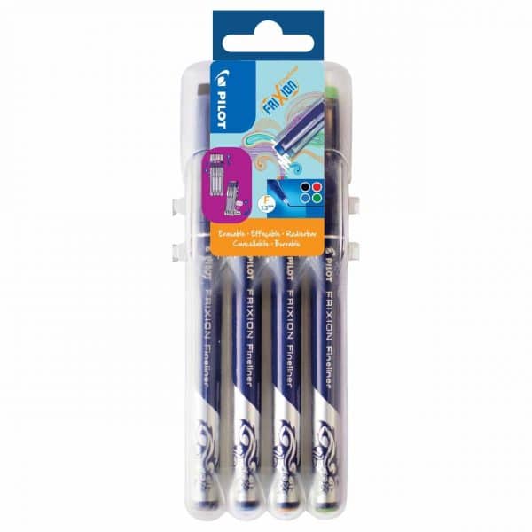 PILOT Frixion Fineliner Set2Go Klassik 4 Stück