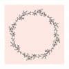 May&Berry Stempel Kranz nude 45x45mm