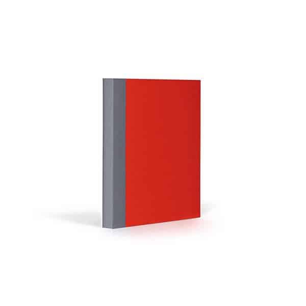 FANTASTICPAPER Notizbuch A6 kariert cherry-grey