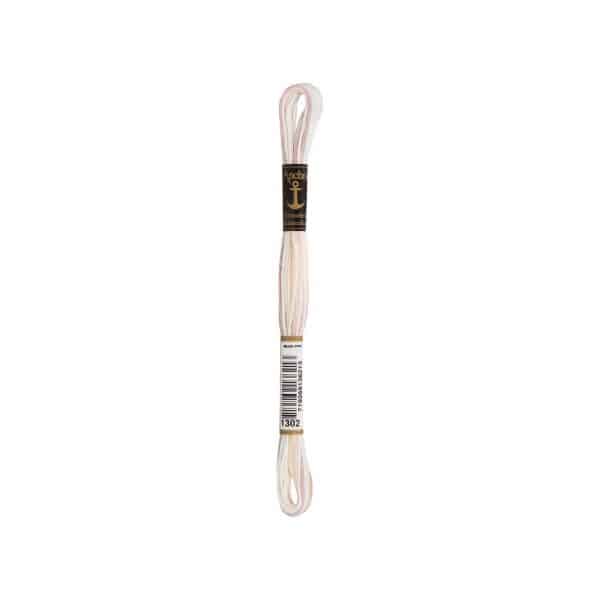 Anchor Sticktwist multicolor 8m 01302 weiß marble