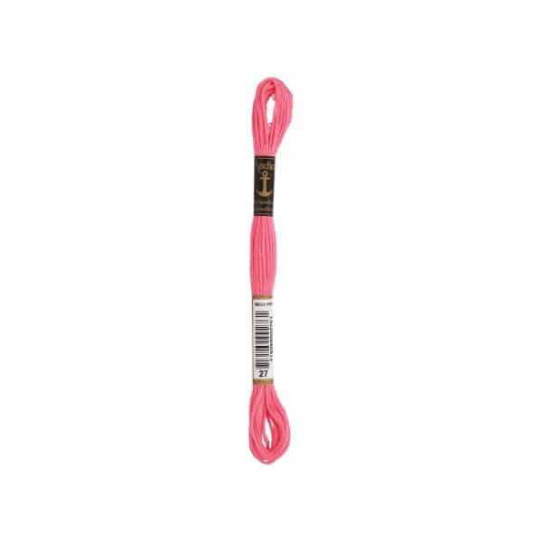 Anchor Sticktwist 8m 00027 rosa