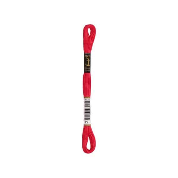 Anchor Sticktwist 8m 00029 rouge