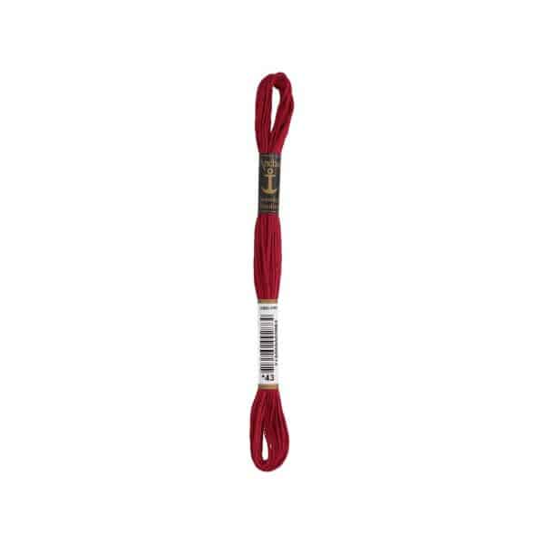 Anchor Sticktwist 8m 00043 rubinrot