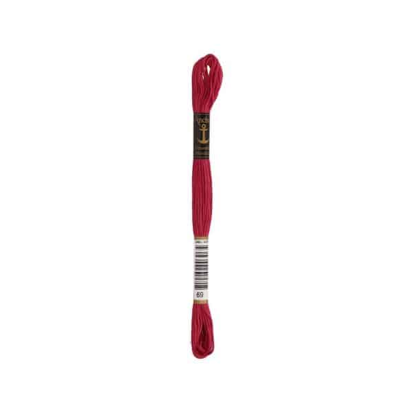 Anchor Sticktwist 8m 00069 burgund