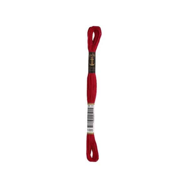 Anchor Sticktwist 8m 01005 burgund mittel