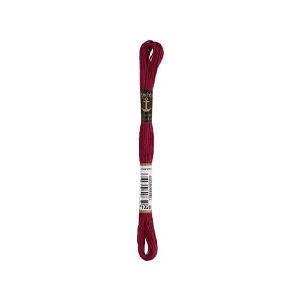 Anchor Sticktwist 8m 01028 aubergine mittel