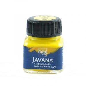 KREUL Javana Stoffmalfarbe helle und dunkle Stoffe 20ml gelb