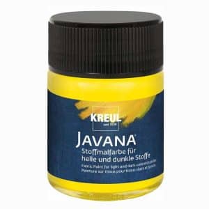 KREUL Javana Stoffmalfarbe helle und dunkle Stoffe 50ml gelb