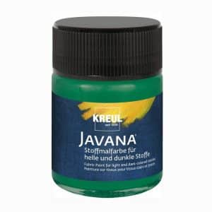 KREUL Javana Stoffmalfarbe helle und dunkle Stoffe 50ml dunkelgrün