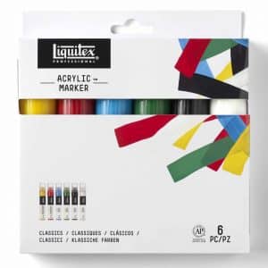 Liquitex Paint Marker Set breit 6 Stück