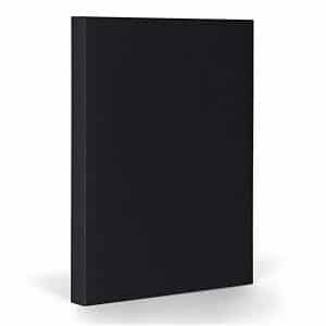 FANTASTICPAPER Notizbuch A5 liniert black-silver