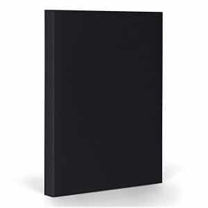 FANTASTICPAPER Notizbuch A5 kariert black-silver