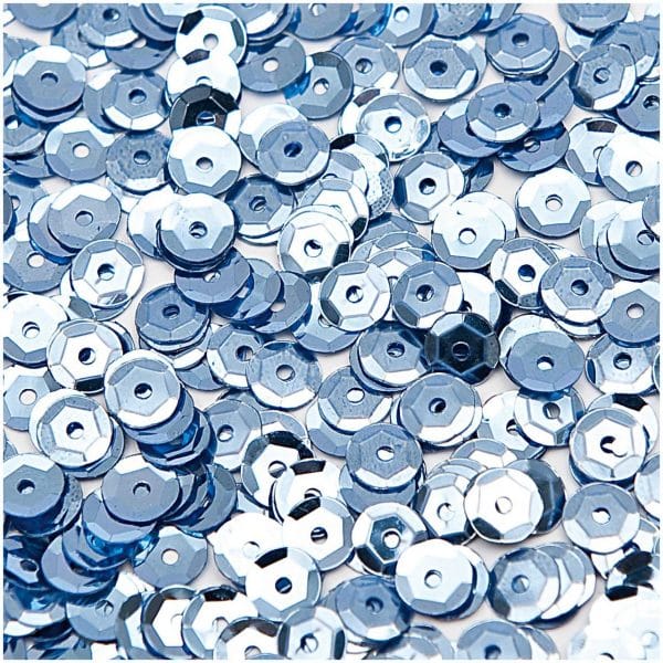 Rico Design Paillettenschüssel 7mm 6g aqua
