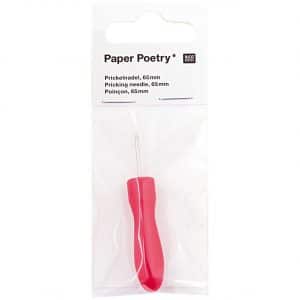 Paper Poetry Prickelnadel rot 6