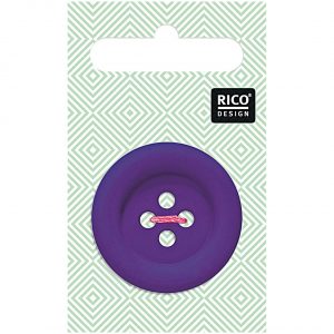Rico Design Knopf violett matt 3