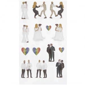 Rico Design Figurico Gelsticker Hochzeit 2