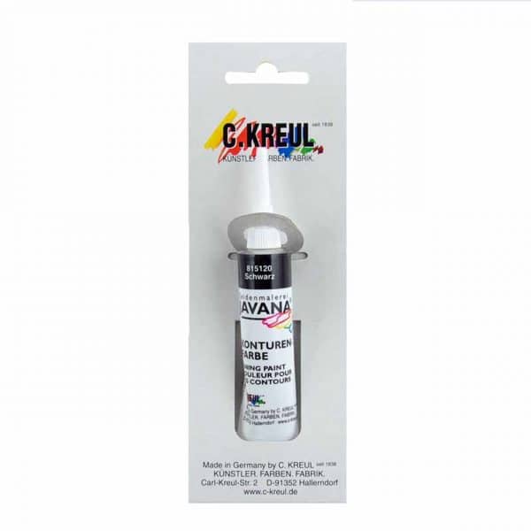 KREUL Javana Konturenfarbe 20ml schwarz