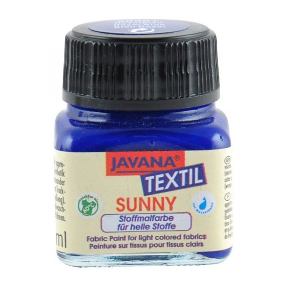 KREUL Javana Stoffmalfarbe für helle Stoffe 20ml royalblau