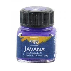 KREUL Javana Stoffmalfarbe helle und dunkle Stoffe 20ml violett