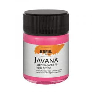 KREUL Javana Stoffmalfarbe für helle Stoffe 50ml pink