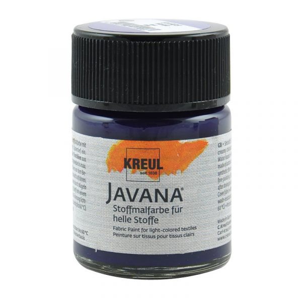 KREUL Javana Stoffmalfarbe für helle Stoffe 50ml violett