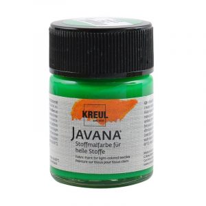 KREUL Javana Stoffmalfarbe für helle Stoffe 50ml brillantgrün