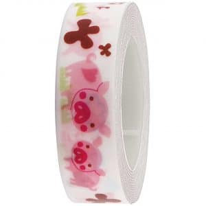 Rico Design Tape Schweinchen 15mm 10m