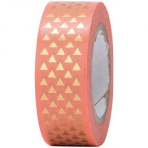 Paper Poetry Tape Dreiecke gold 15mm 10m Hot Foil