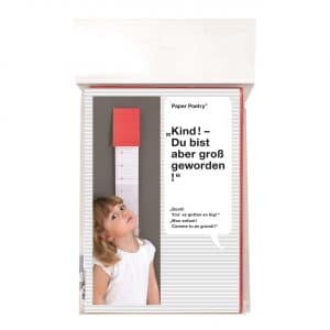 Paper Poetry Family Growth Album mit Messlatte