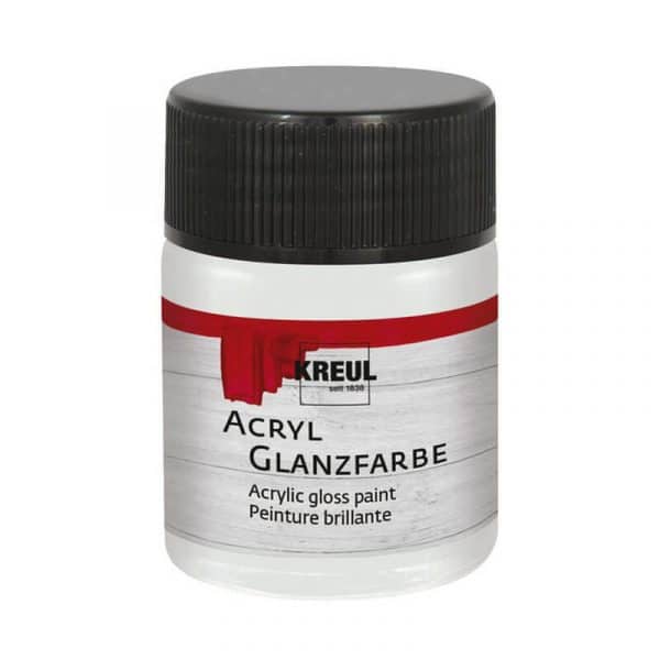 KREUL Acryl Glanzfarbe weiß 50ml