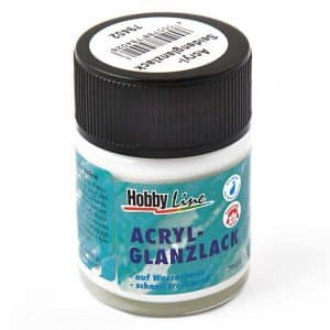 KREUL Hobby Line Acryl Glanzlack transparent glänzend 50ml