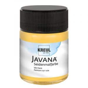 KREUL Javana Seidenmalfarbe 50ml goldgelb